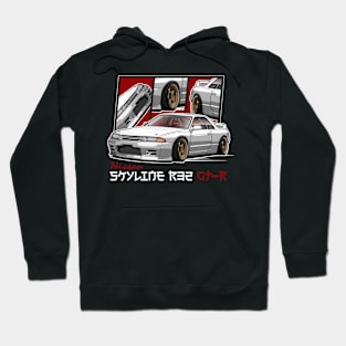 Nissan Skyline R32, JDM Car Hoodie